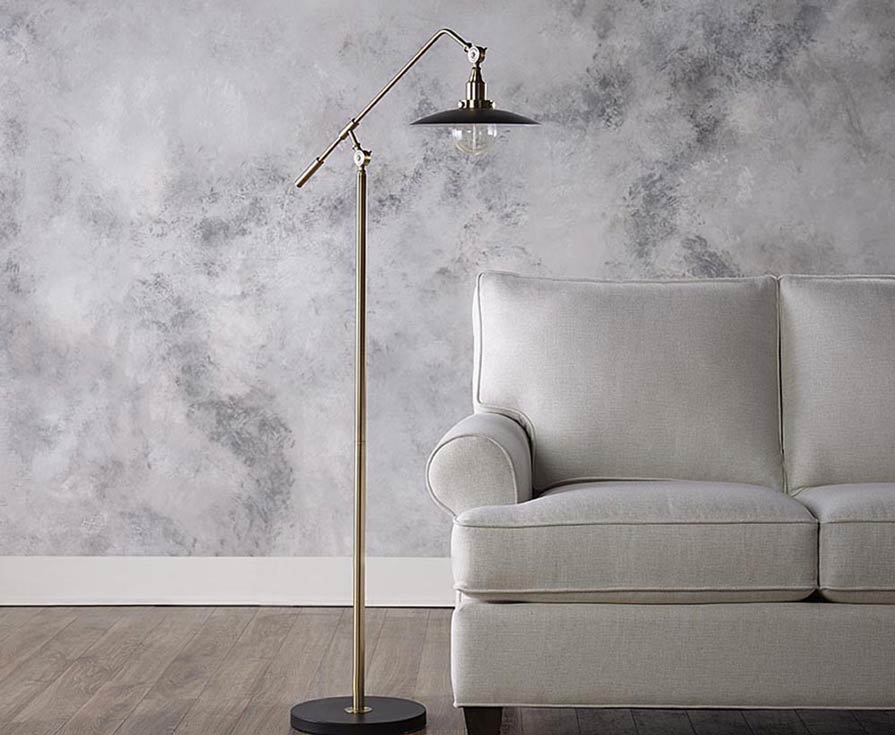 Lighting with sofa